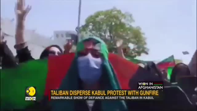Anti-Taliban protests breaking out throughout Afghanistan.
