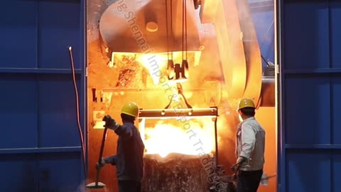 The aluminum shell furnace has high melting efficiency and good power saving effect.