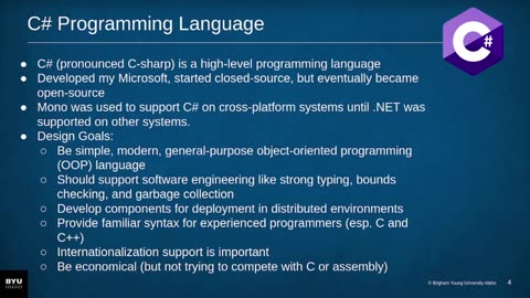 Introduction Video for BYU-I CSE 210, Spring 2023