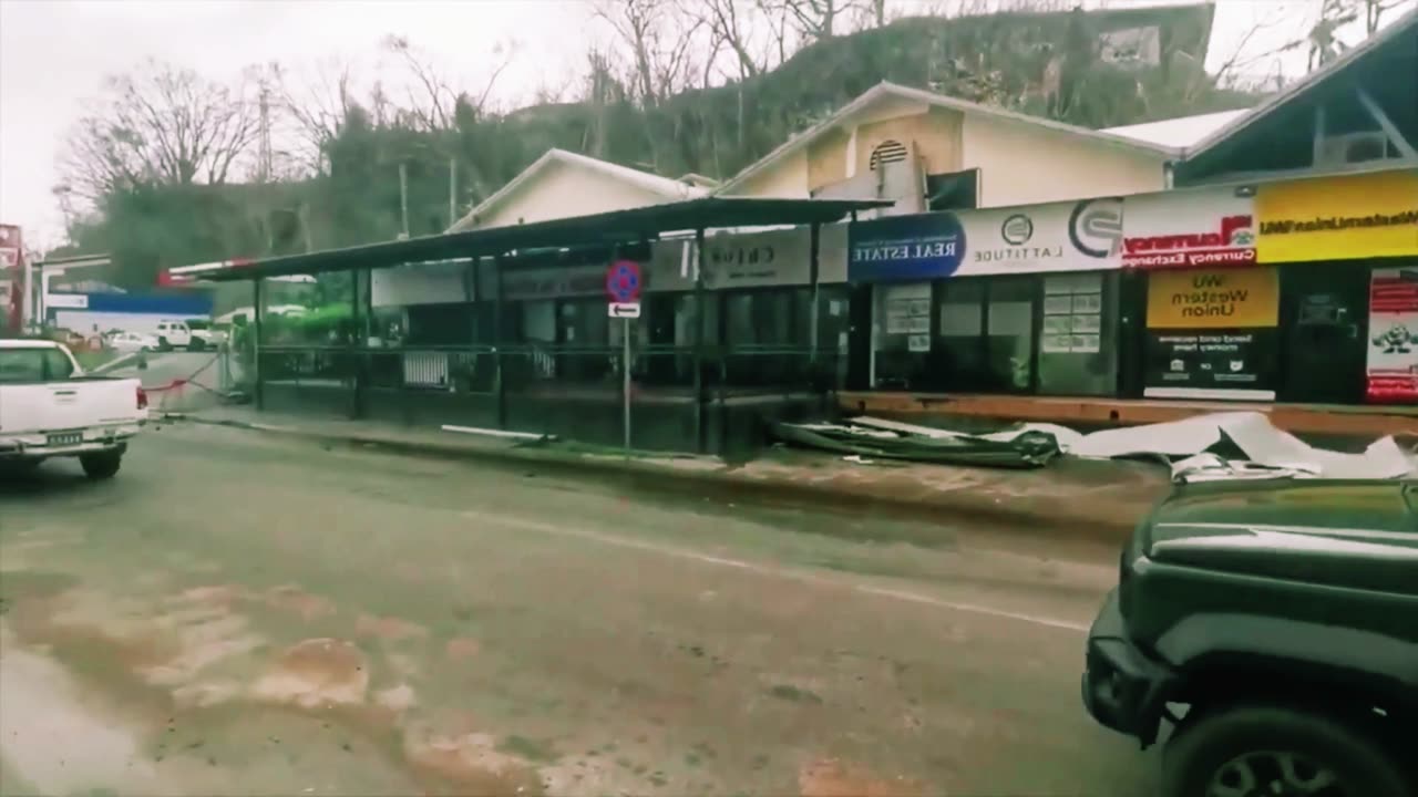 Vanuatu littered with debris after devastating cyclone