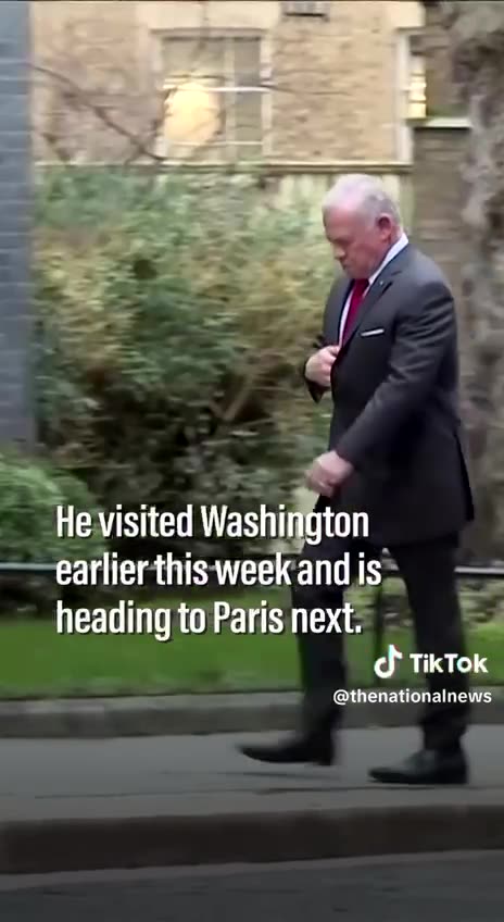 Is this guy on TOUR or SOMETHING?