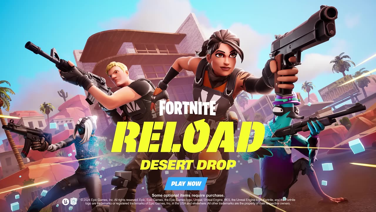 Reload Desert Drop: New Map, Solos, and More