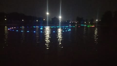 Water Dance in Greater Iqbal Park Lahore