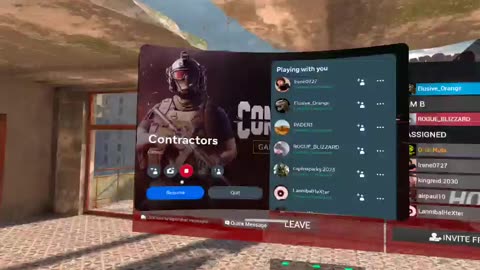 Raw unedited full gameplay…great start not so good finish! #vr #quest2 #contractors #meta