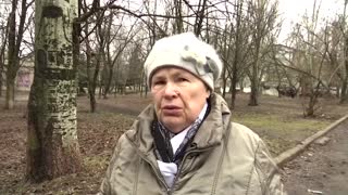 'Surviving through it is hard': resident of shell-hit Ukraine town