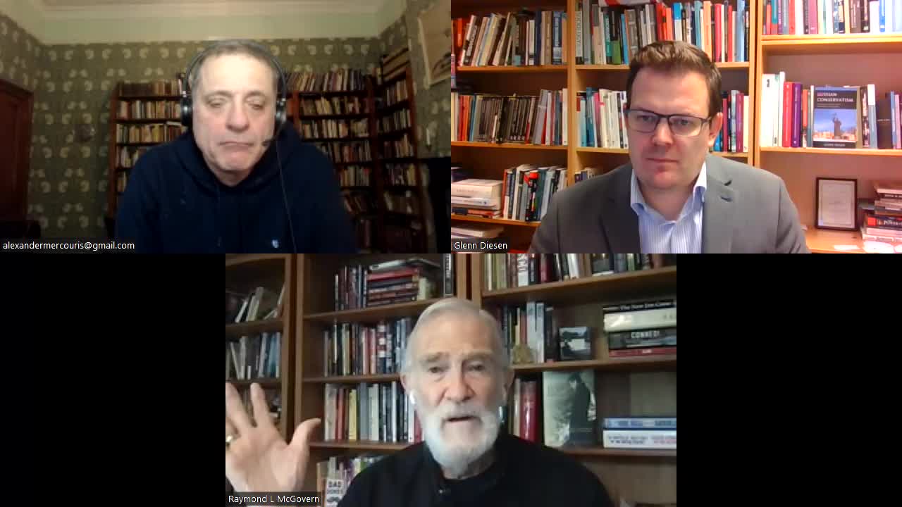 The US Intelligence Community vs Russia - Ray McGovern, Alexander Mercouris, and Glenn Diesen