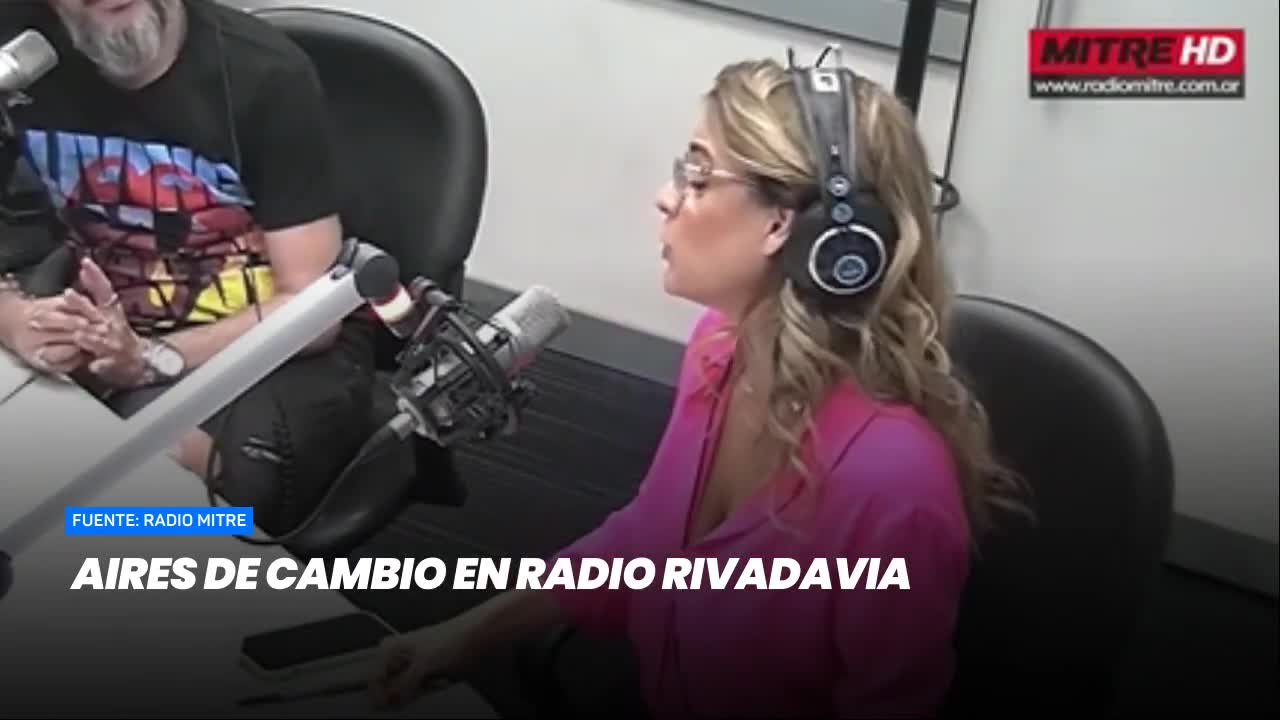 Aires e cambio en radio Rivadavia - Minuto Argentina
