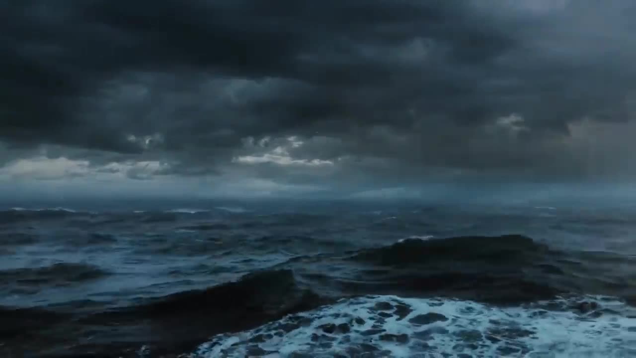 Thunderstorm At Sea Sounds For Sleeping