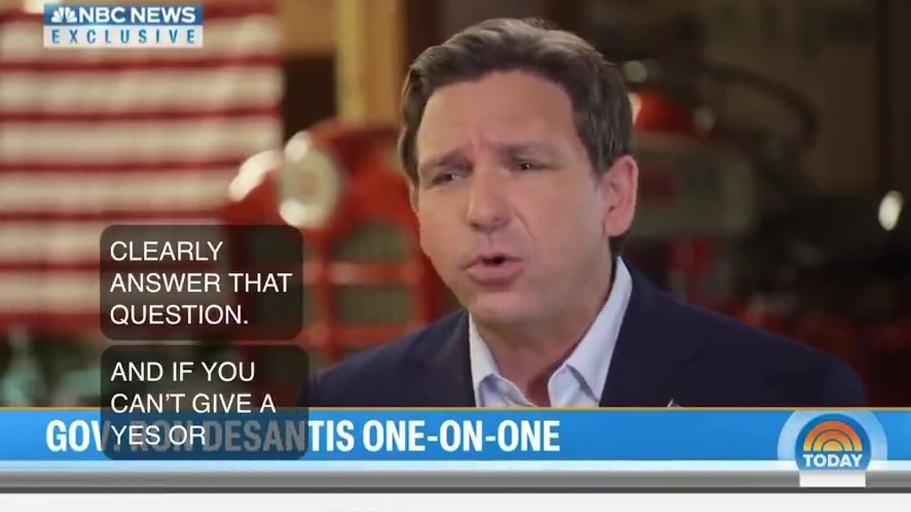 DeSantis Denies the 2020 Election Was Stolen, Calls Biden a Legitimate President