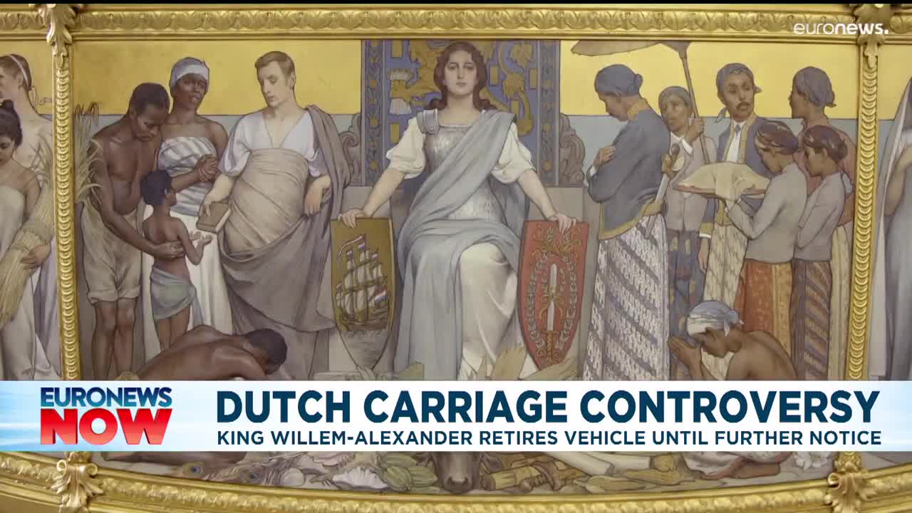 Dutch king to stop using royal carriage over colonial criticism