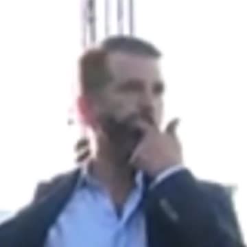 What happened here with Don Jr at the SpaceX launch