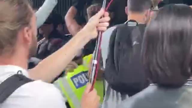 Storming the BBC Fake News studios at white city