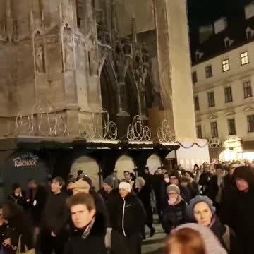 Love my Beautiful Austrian Catholics Defying those lockdowns Peacefully!!!