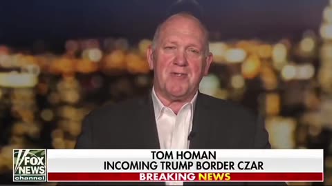 Tom Homan On His Appointment As Border Czar