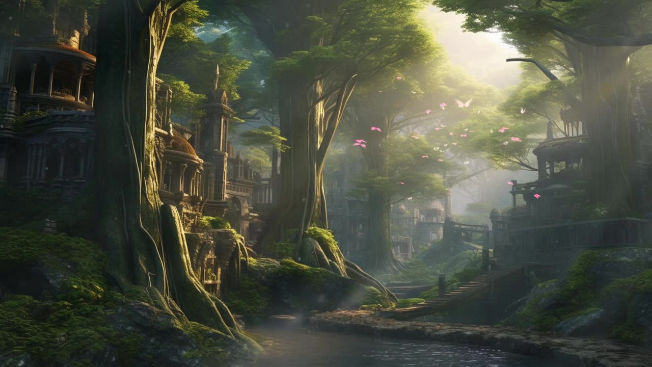 Beautiful Medieval Fantasy Space, Relaxing Music, Reducing Stress for 3 Hours 2024