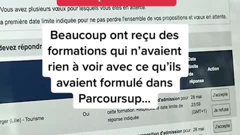 Thousands of baccalaureate holders could find themselves without wishes on Parcoursup...