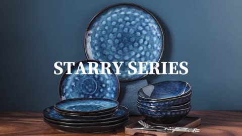 Create a colorful life with vancasso dinnerware sets