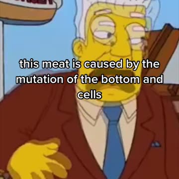 Simpsons predicting poisoned meal for 2023