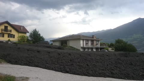 Massive Mudslide in Switzerland