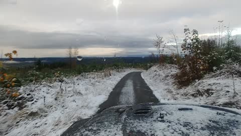 1st Snow November 7th 2022 - Views to the Heavens