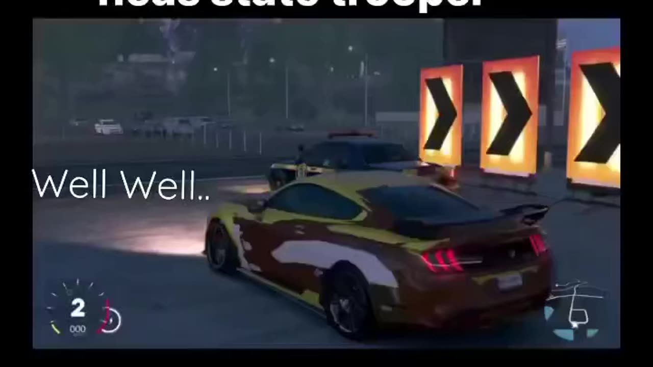 GT500 runs from state trooper