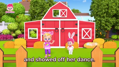 Five Little Animals Dancing on the FarmㅣEP143ㅣSong for KidsㅣBebefinn Nursery Rhymes