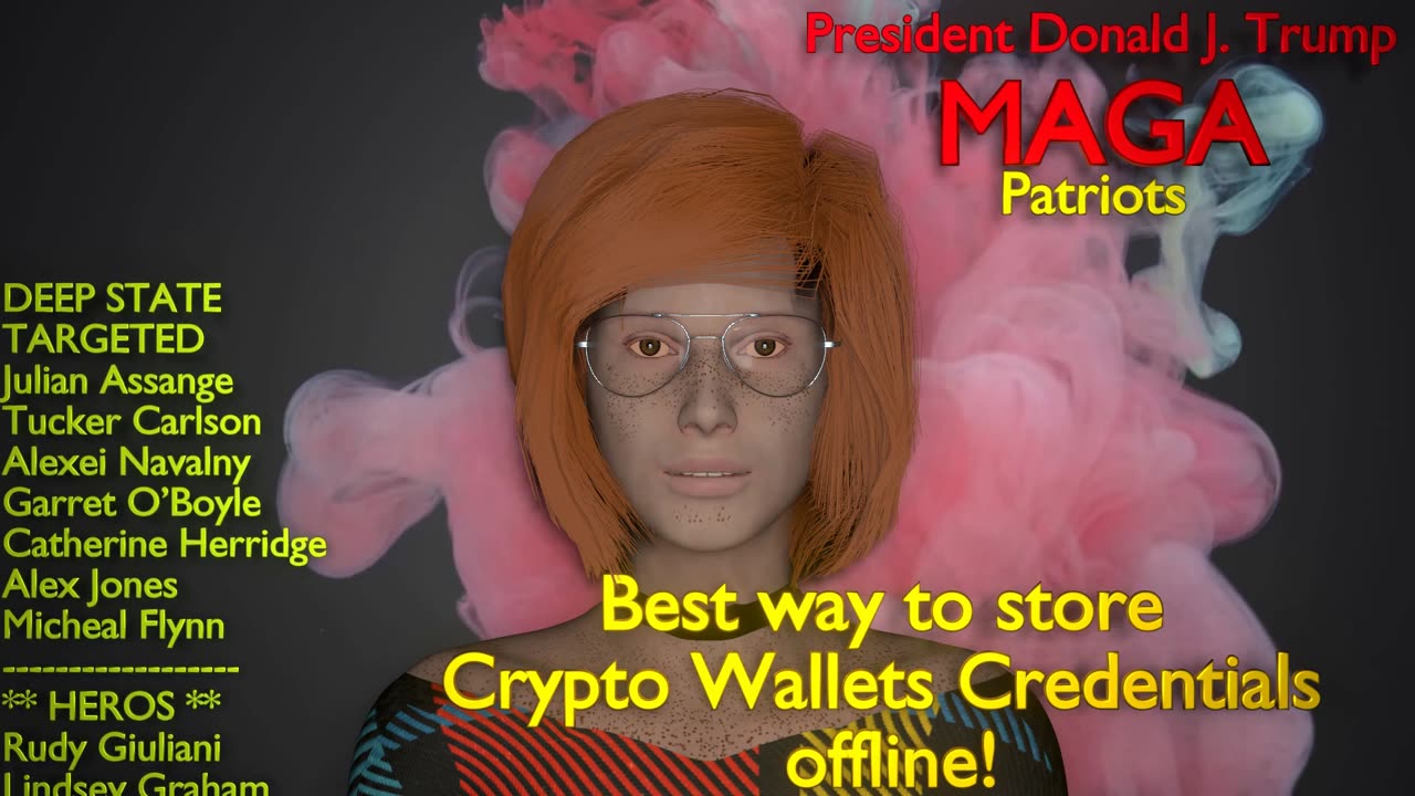 Best way to store Crypto Wallets Credentials offline!