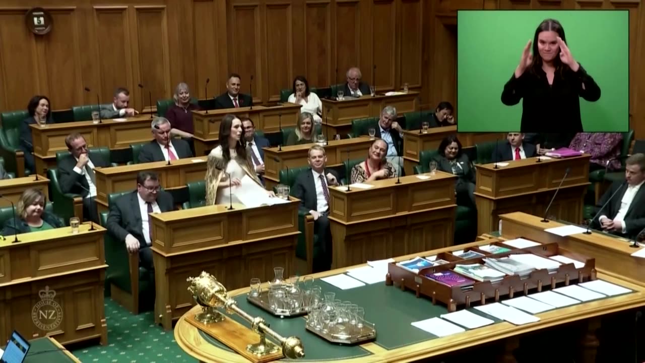 Former New Zealand PM Jacinda Ardern gives final speech