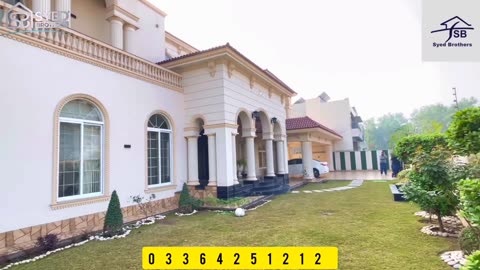 2 kanal Spanish design House in Lahore Pakistan