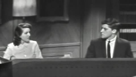 Court Of Human Relations, Navy Man (1959 Original Black & White Film)