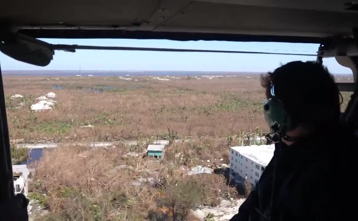 Governor DeSantis Responds to Hurricane Ian (Aerial)