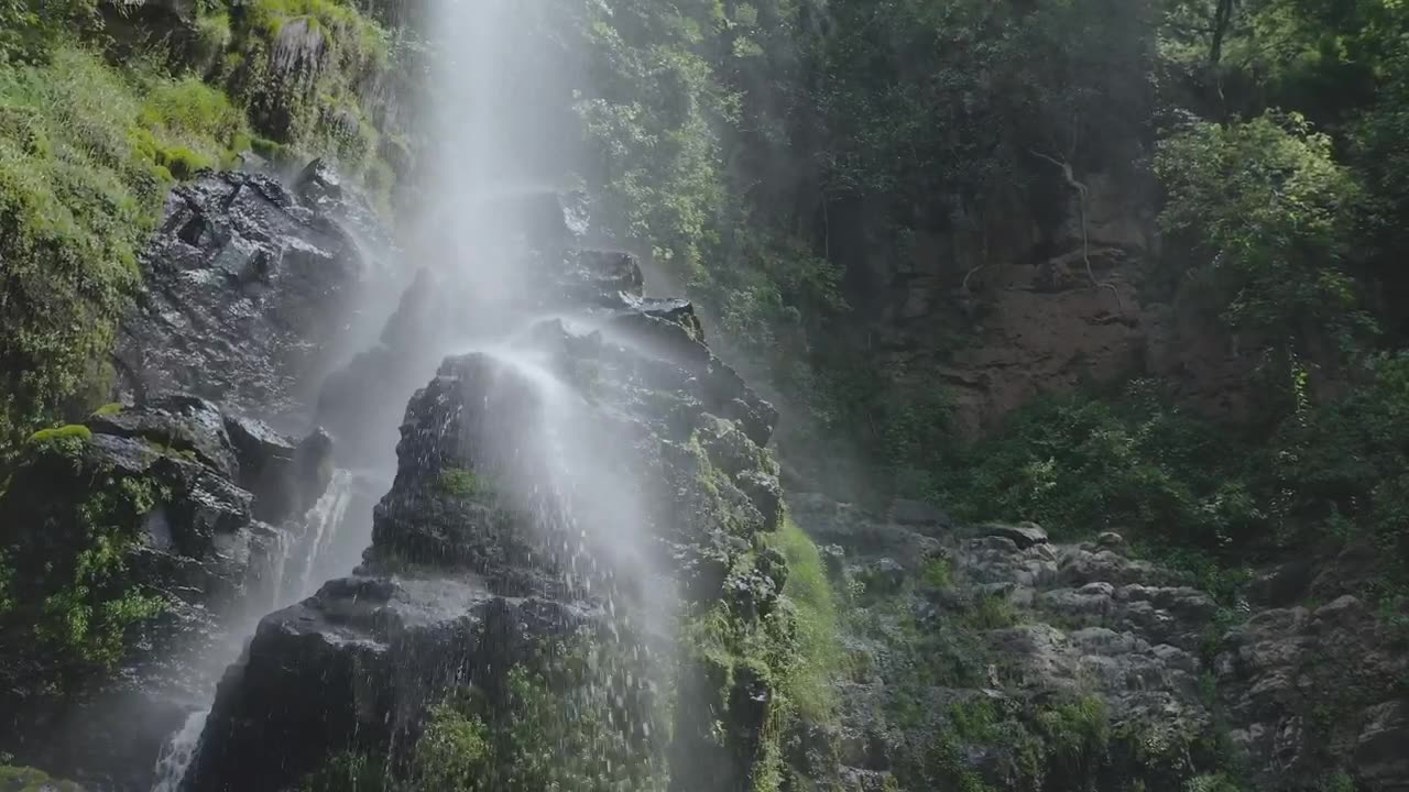 Amazing Waterfall in forest 🤩