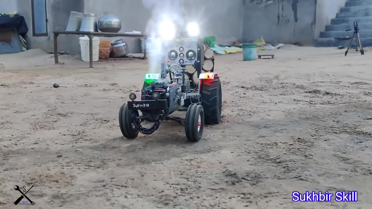 4x4 sciences Technology Tractor Trolley -- how to make tractor trolley --