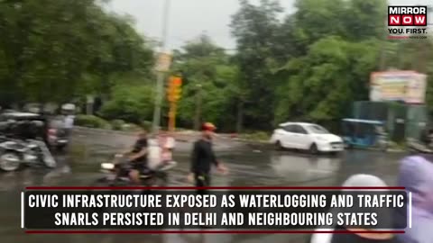 Delhi turn into city of lake - Flood