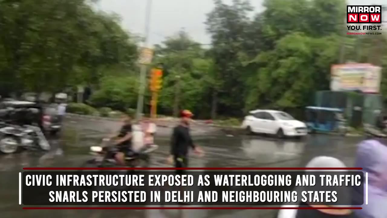 Delhi turn into city of lake - Flood