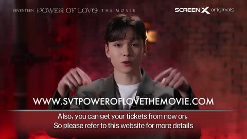 [SEVENTEEN POWER OF LOVE _ THE MOVIE] Tickets on sale NOW