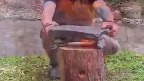 A VERY UNIQUE WAY OF GRILLING