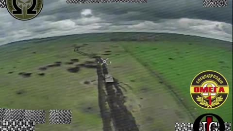 Ukrainian Drone Smashes Russian BMP