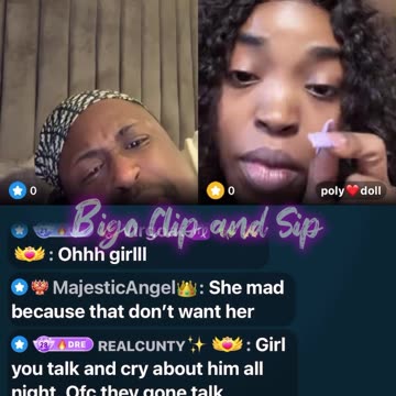 Liyah lines DreBaby & tells him to leave her alone 3/10/24 #bigoclipandsip