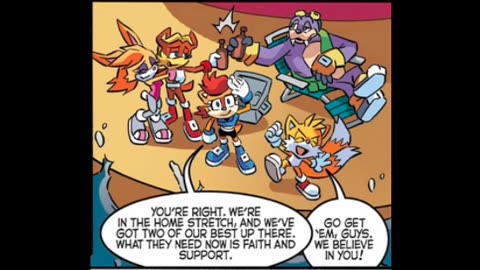 Newbie's Perspective Sonic Comic Reboot Issue 287 Review