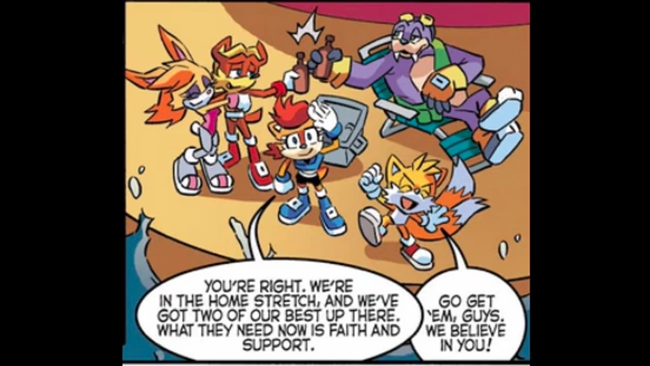 Newbie's Perspective Sonic Comic Reboot Issue 287 Review