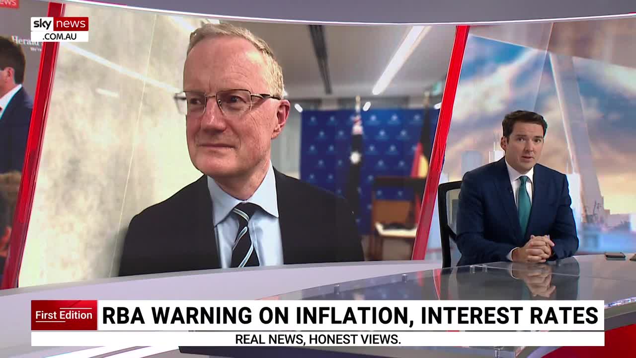 RBA Governor delivers grim inflation warning