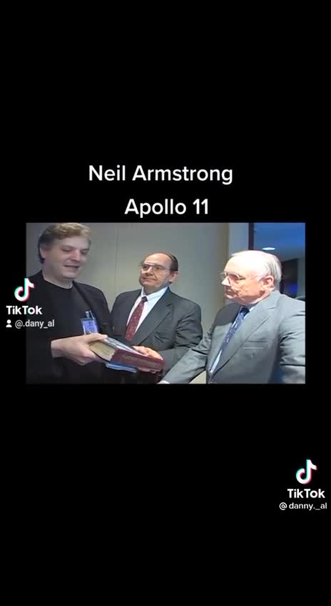 Neil Armstrong Apollo 11 was asked to put his hand on the Bible