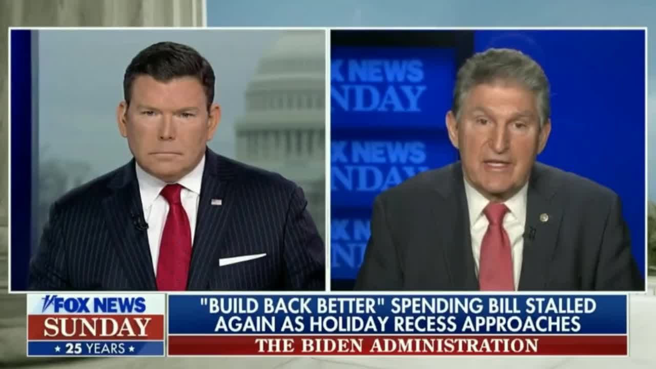 Joe Manchin is a definite 'no' on BBB