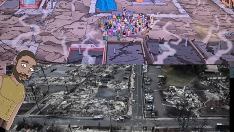 The Simpsons Maui smart cities 2023 prediction, 2023 conspiracy, The Simpsons predicting the future