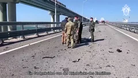 Gedenkvideo von der Krimbrücke des Untersuchungsausschusses der Russischen Föderation