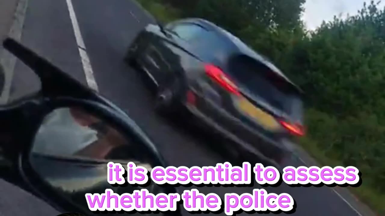 UK police illegal manoeuvre