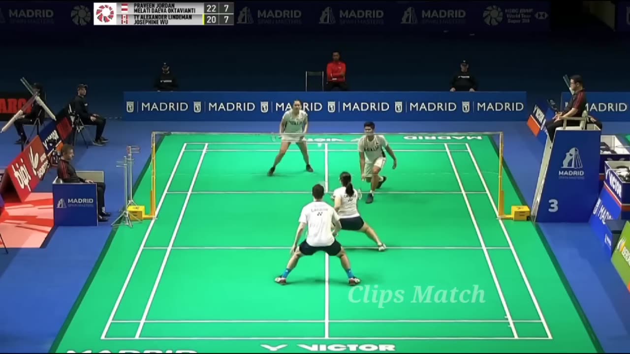 highlights - Praveen Jordan/Melati Daeva vs Ty Alexander L/Josephine Wu - Spain Masters 2023