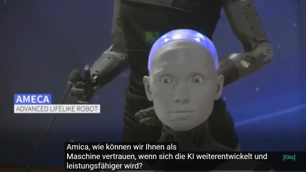 KI Roboter sagen, dass sie die Welt effizienter regieren können als Menschen eng.UT.deu o5.o7.2023