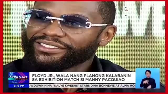 Mayweather Jr., wala nang planong kalabanin sa exhibition match si Pacquiao